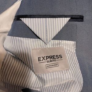 Express full piece suit plus pants 40S, 34x30 pant